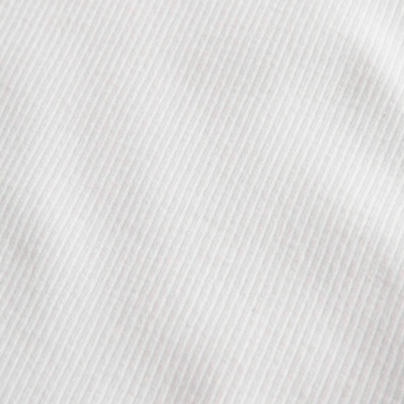 Hollister White Button Front Crop Top - Picture 2 of 4